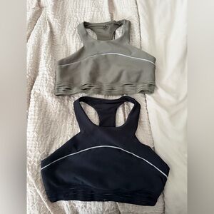 Stylish Women's Alo sports bra Set - Black and Gray